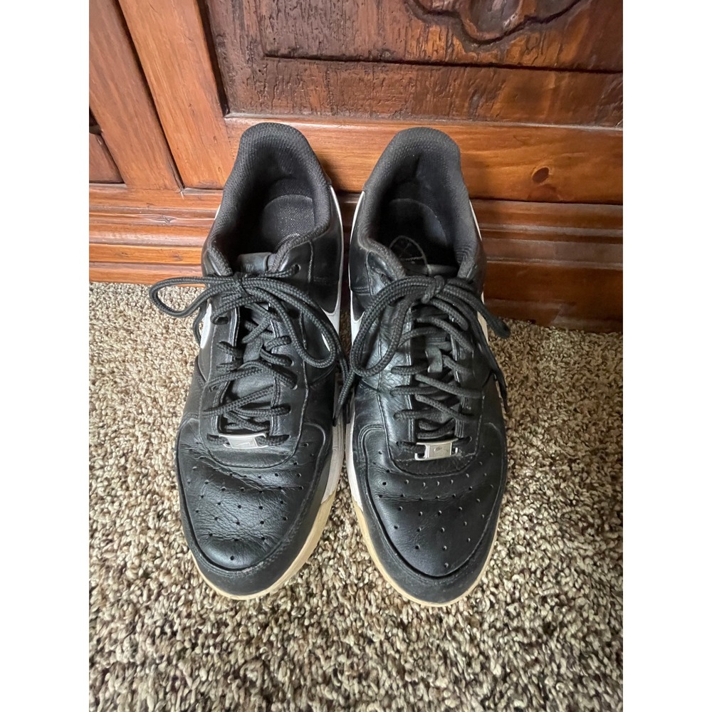 Nike Lunar Force 1 G Golf Shoes Black White Mens 10.5 818726-001
